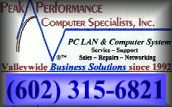 Website Design, SEO & SES plus Internet Hosting Services by Peak Performance Computer Specialists, Inc.